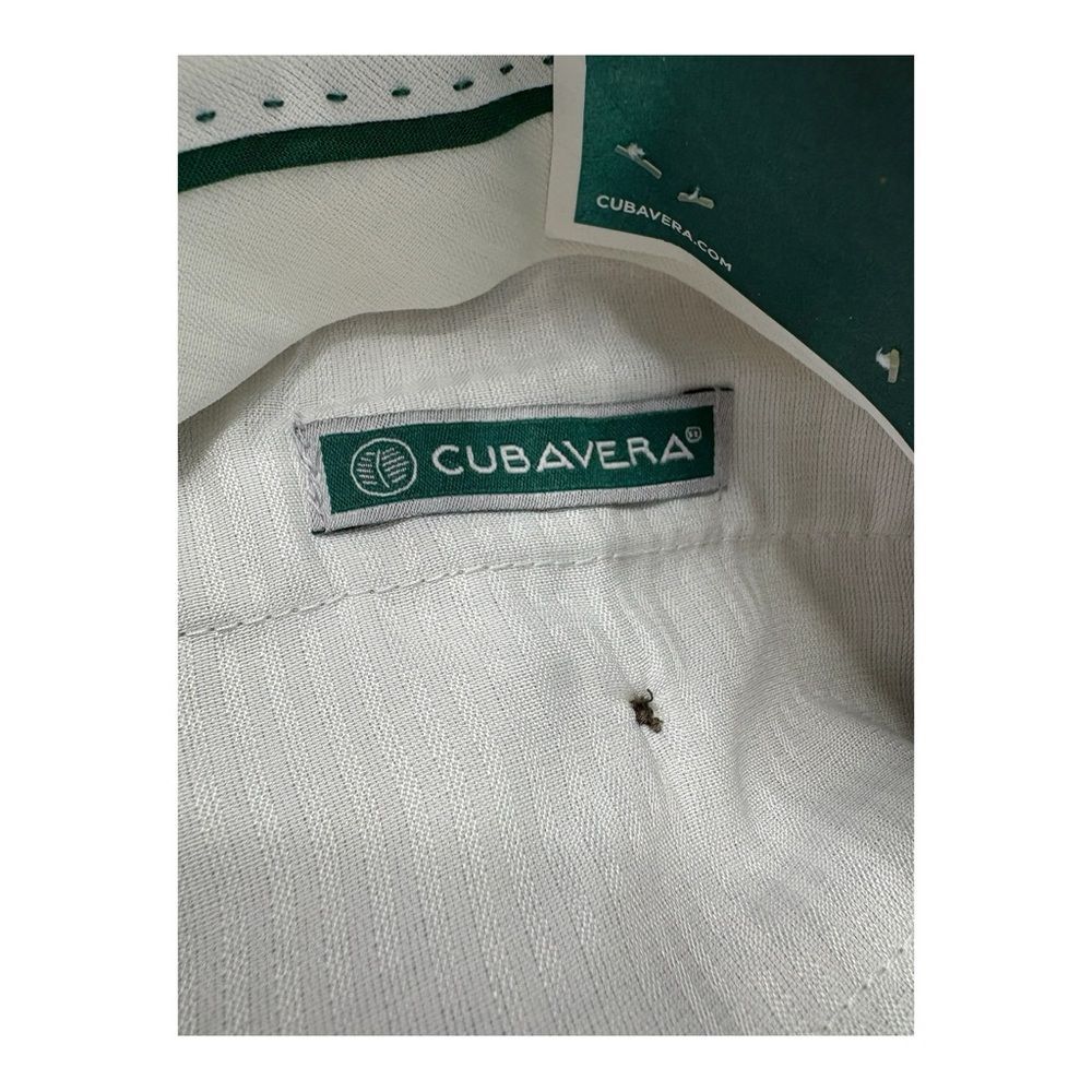 NWT Cubavera linen blend men’s flat front pants tan 30 32 - Picture 9 of 9